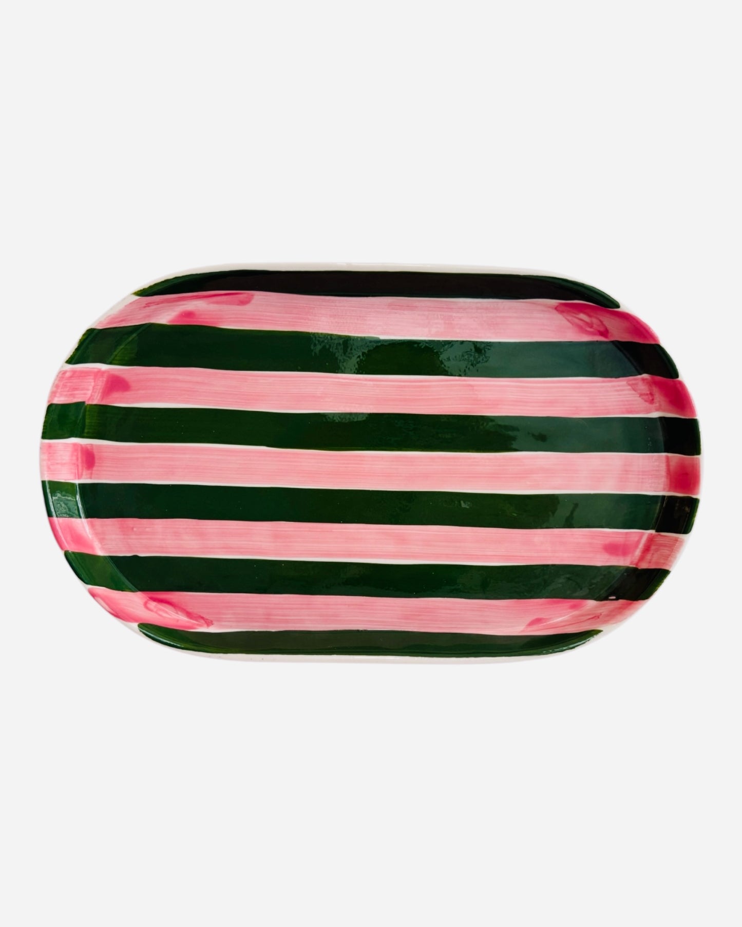 STRIPE SERVING PLATTER