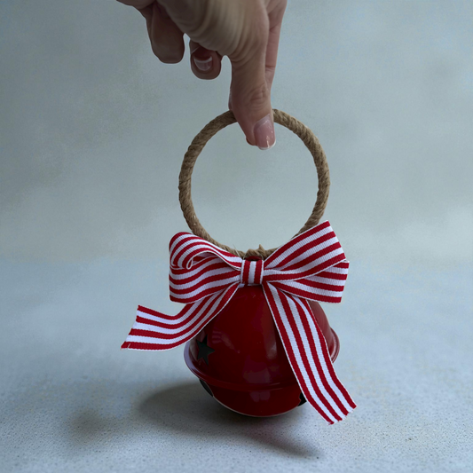 Holiday Jingle Bell – Red or White (8.5 cm)