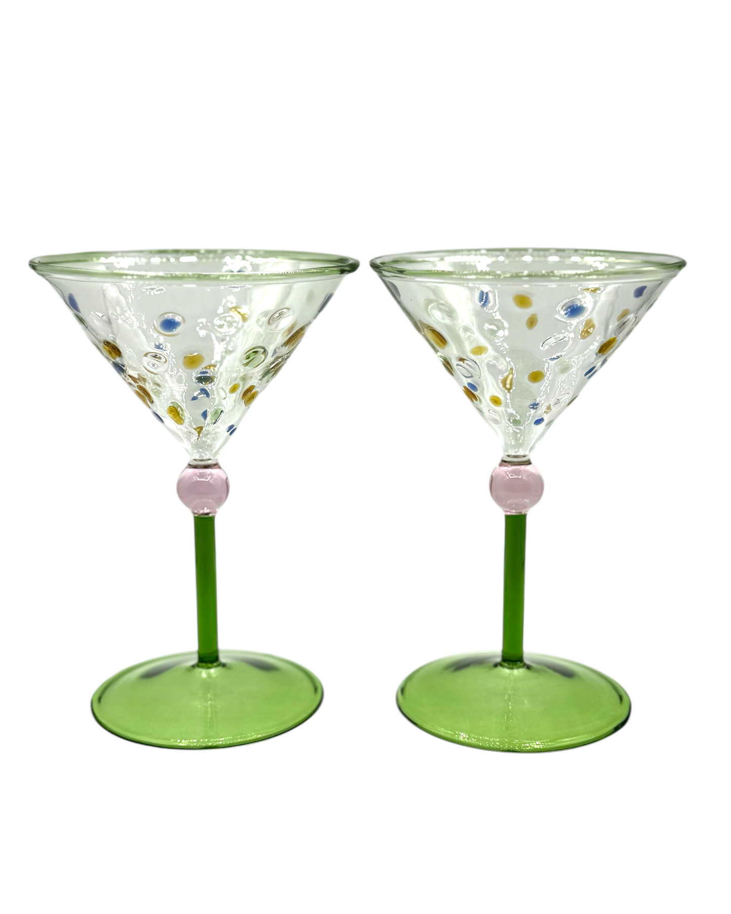Lulu Cocktail Glasses | Set of 2 | Martini Style
