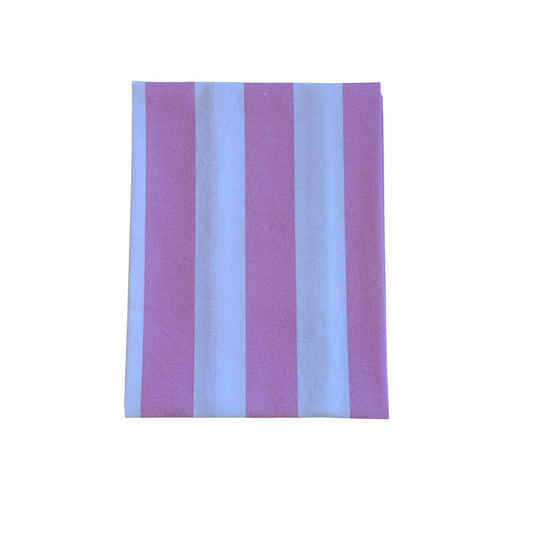 PINK CANDY STRIPE TEA TOWEL