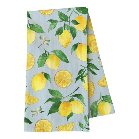LEMONS KISSES TEA TOWEL