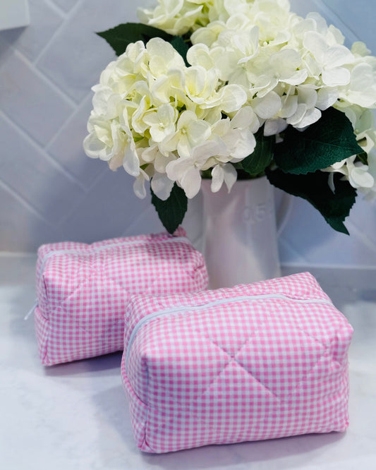 QUILTED ZIP-UP POUCH