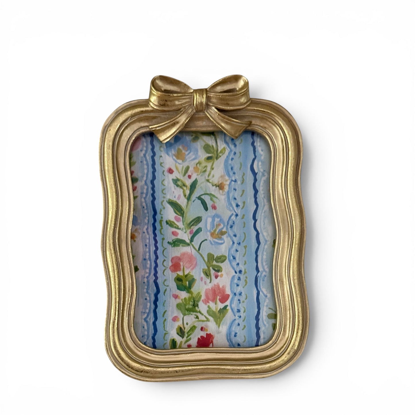 Bow Gold Photo Frame | 4×6” | Maison Fleur Chloé