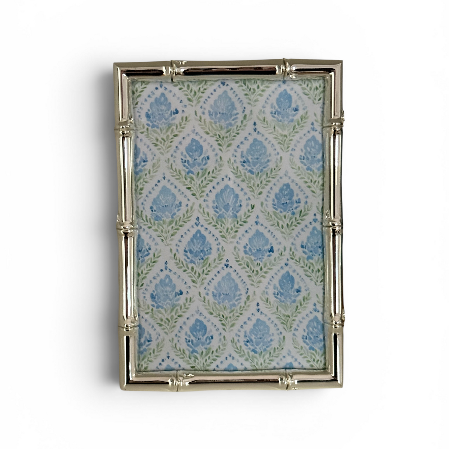 Silver Bamboo Photo Frame | 4×6” | Maison Fleur Chloé