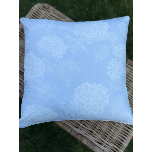 Blue Hydrangea Whisper Cushion Cover