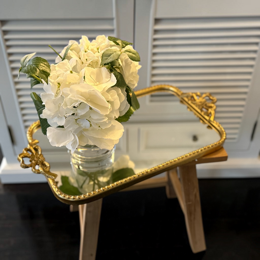 The Luxe Bow Mirror Tray