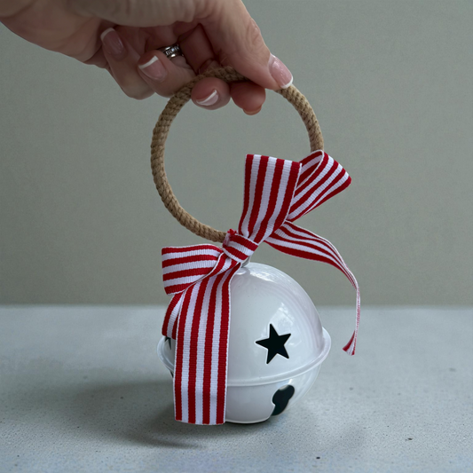 Holiday Jingle Bell  – Red or White (8.5 cm)