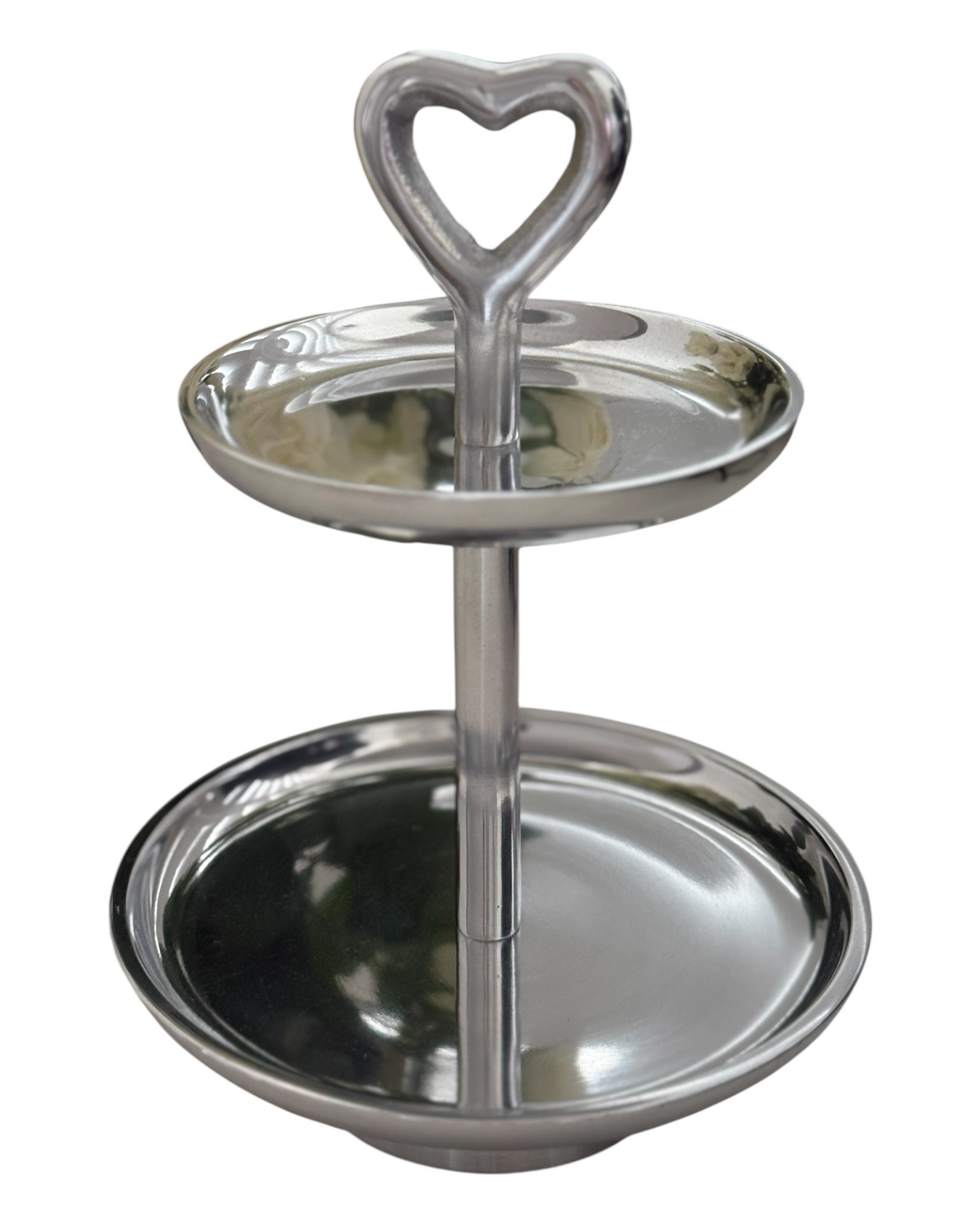 2 TIER LOVE HEART STAND