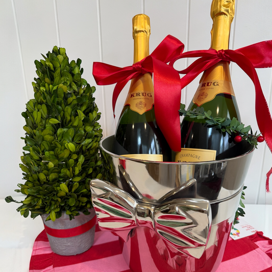 SILVER BOW ICE BUCKET