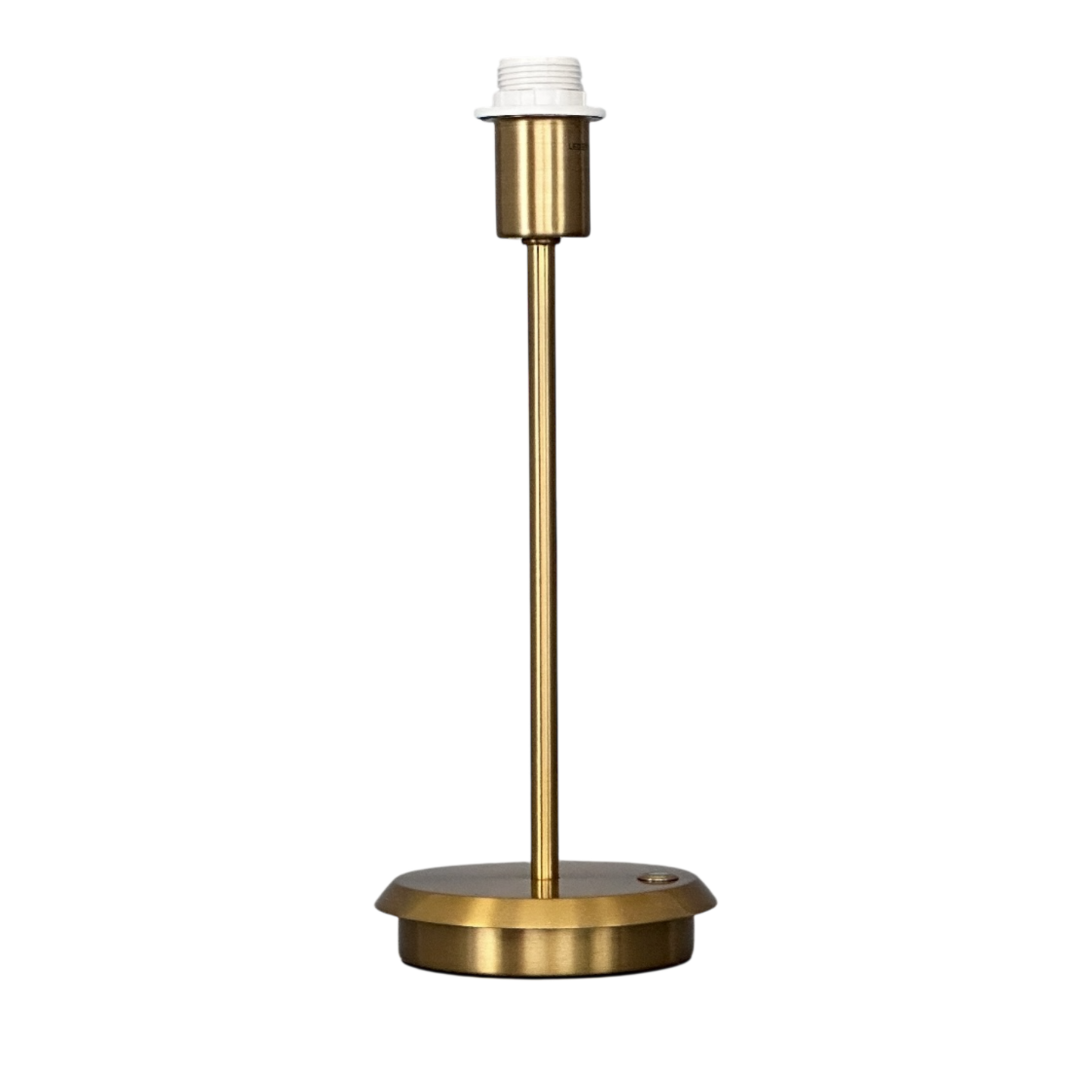 BRUSHED GOLD TABLE LAMP RECHARGEABLE BASE