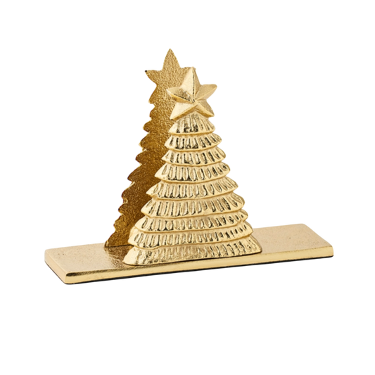 THE GILDED CHRISTMAS TREE NAPKIN HOLDER