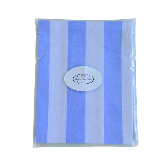 BLUE HAMPTONS STRIPE TEA TOWEL