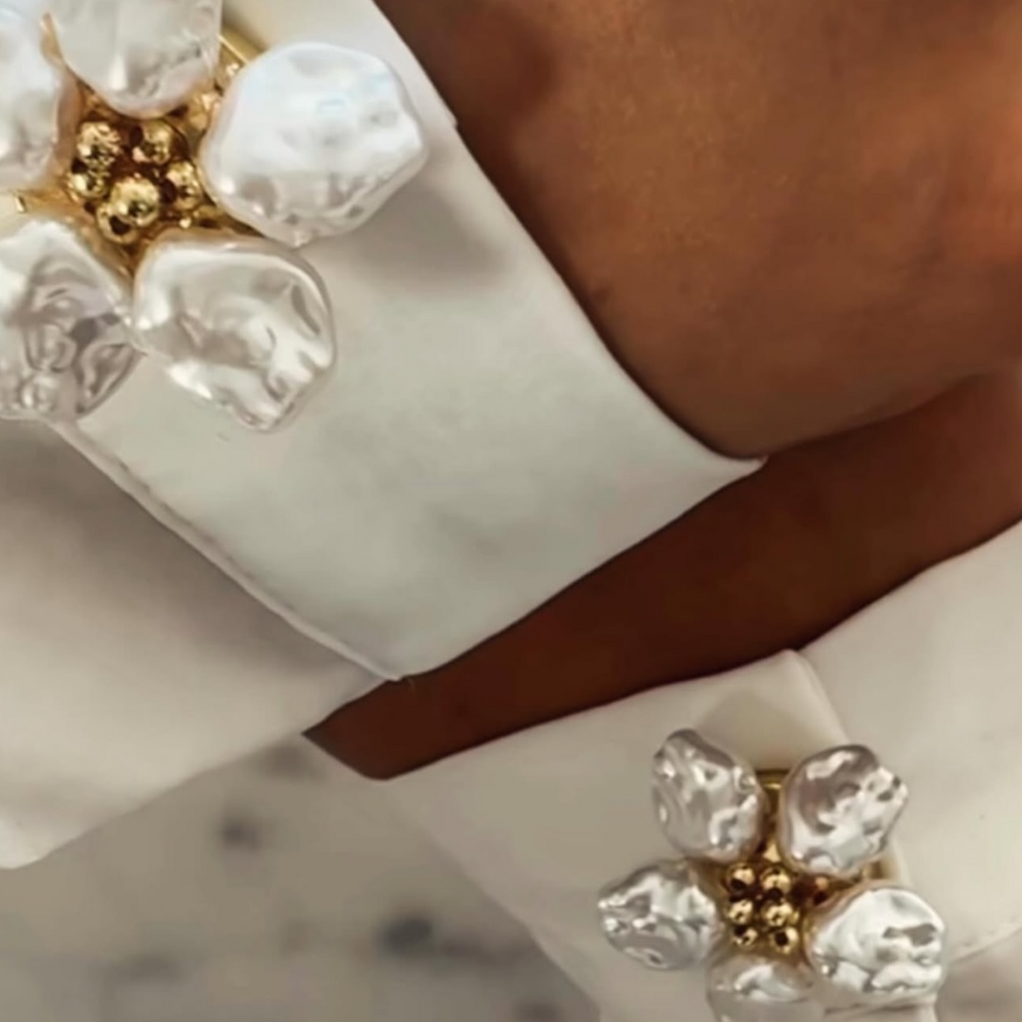 Maison Fleur Chloe Button Cover (set of 2)