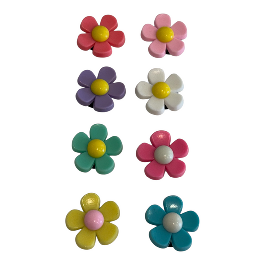 Daisy Bag Bits EVA Charms (Pack of 8)