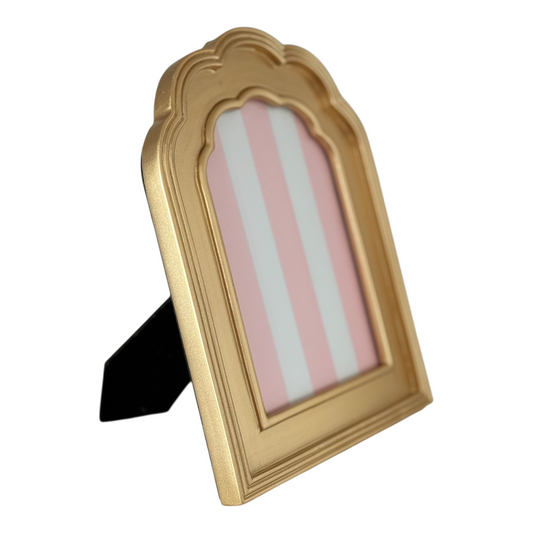 GOLD ARCH 5” x 7” PHOTO FRAME  (50% Discount applied at checkout)