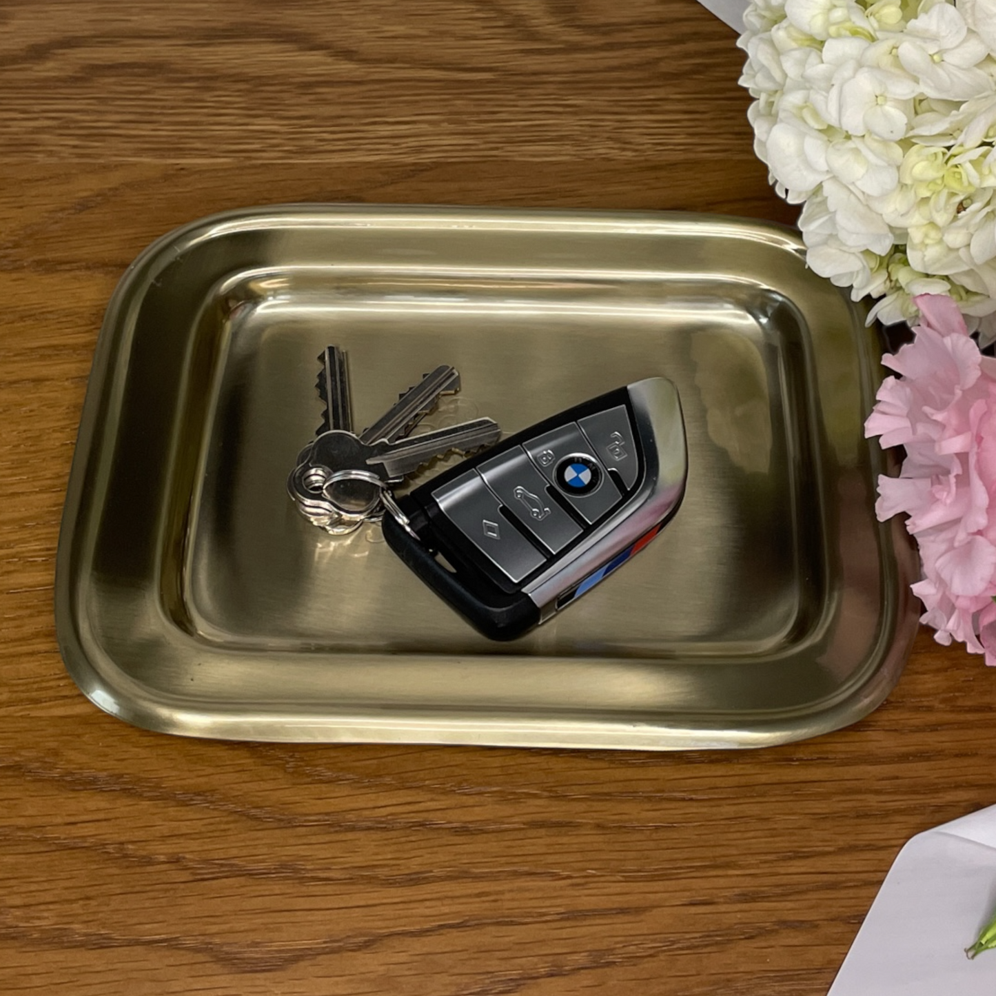 The Atelier Essentials Tray | Pewter & Gold