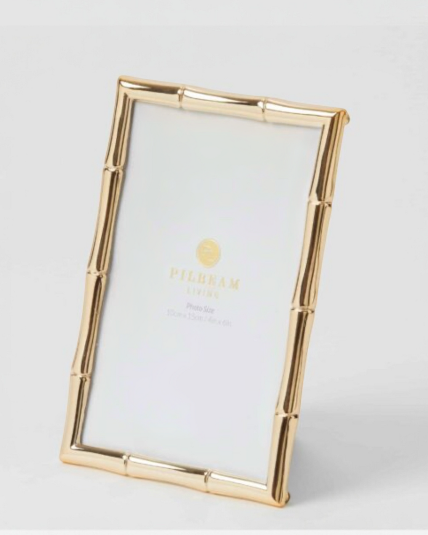 GOLD BAMBOO PHOTO FRAME 4"x 6"